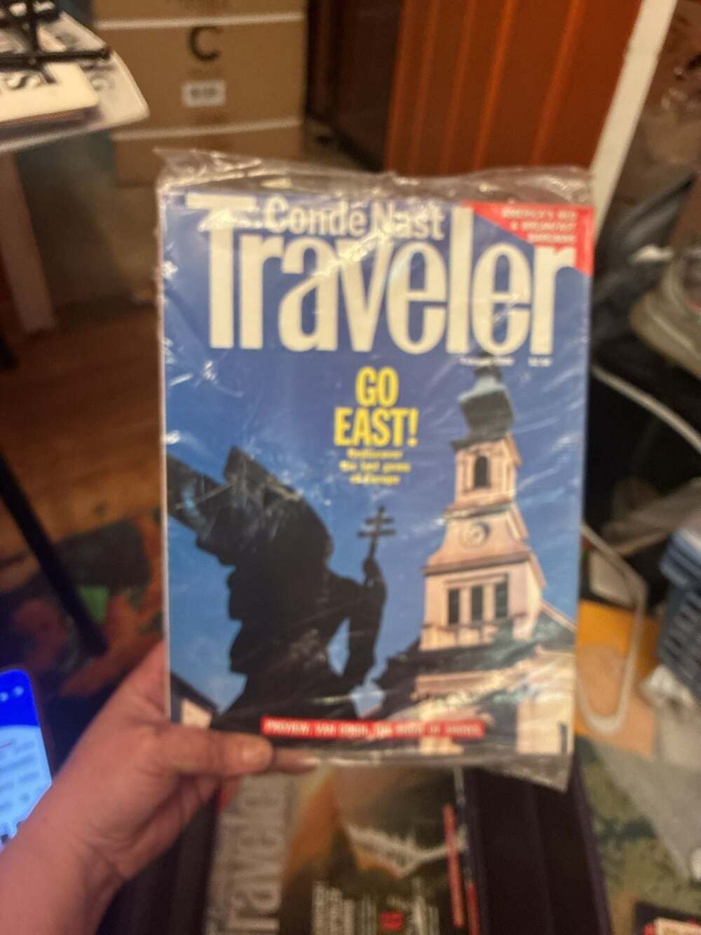 Conde Nast Traveler Magazine, February 1990, Rediscover Europe Issue